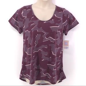 Lularoe Purple Classic Tee L